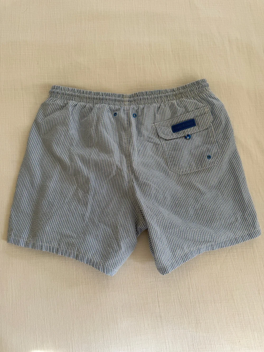 Men’s Calzedonia Striped Swimming Trunks Formentera 32 waist medium seersucker